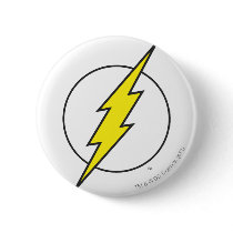 flash, lightning, bolt, barry, allen, wally, west, bart, bizarro, justice league heroes, justice, league, justice league logo, justice league, logo, hero, heroes, dc comics, comics, comic, comic book, comic book hero, comic hero, comic heroes, comic book heroes, dc comic book heroes, batman, bat man, the dark knight, superman, super man, green lantern, wonder woman, shazam, green arrow, hawk man, hawk woman, plastic man, firestorm, dr. fate, Button with custom graphic design