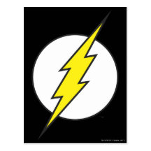The Flash Lightning Bolt Post Cards