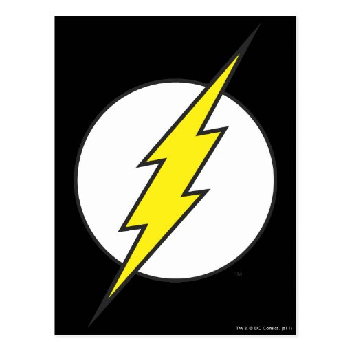 The Flash Lightning Bolt Post Cards