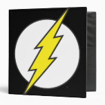 The Flash Lightning Bolt Vinyl Binder