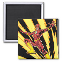 flash, lightning, bolt, barry, allen, wally, west, bart, bizarro, justice league heroes, justice, league, justice league logo, justice league, logo, hero, heroes, dc comics, comics, comic, comic book, comic book hero, comic hero, comic heroes, comic book heroes, dc comic boo, Magnet with custom graphic design