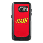 The Flash Logo Yellow OtterBox Samsung Galaxy S7 Case