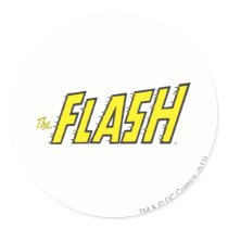 The Flash Logo Yellow Sticker