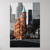 The Flatiron Building, Toronto. posters