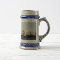 The fleet gets ready to sail. mugs