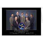 The Flight Directors for the STS-97 Shuttle Missio Greeting Card