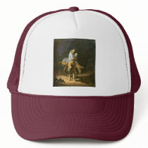 The Flight Into Egypt. By Rembrandt (Best Quality) Mesh Hat