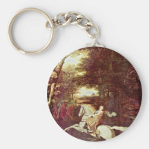 The Flight Of Florimell, Florimell Escape By Washi Key Chain