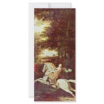The Flight Of Florimell, Florimell Escape By Washi Customized Rack Card