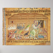 The Flood, from the Atrium, detail of Noah Poster
