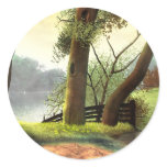 The Flood Round Sticker