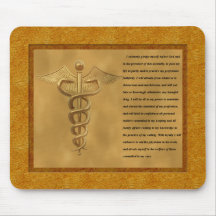 The Florence Nightingale Pledge Mousepad