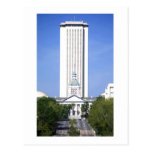The Florida State Capitol, in Tallahassee, Florida Postcard
