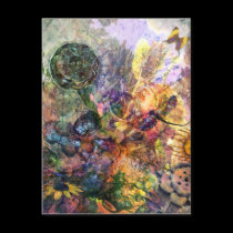 The Flower Garden postcards