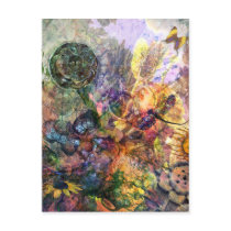 The Flower Garden postcards