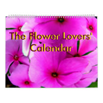 The Flower Lovers' Calendar