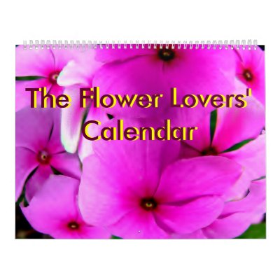 The Flower Lovers' Calendar by Practicaps