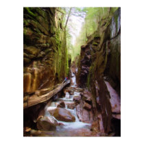 The Flumes, Franconia's Notch, New Hampshire posters by greensthescene The Flumes, Franconia's Notch, New Hampshire posters