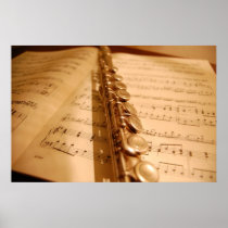 The Flute Poster