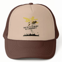 THE FLY IS AS DEADLY AS A BOMBER ! hats
