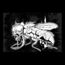 The Fly (Self-Portrait) posters