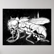 The Fly "Self-Portrait" posters