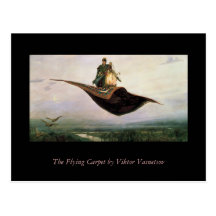 The Flying Carpet Post Card