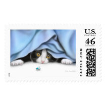 The Flying Cat Toy Postage