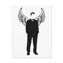 The Flying Congressman postcards