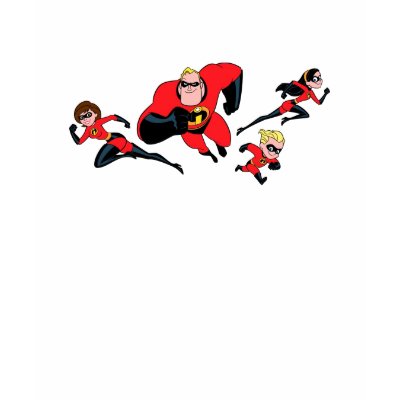 The Flying Incredibles Disney t-shirts