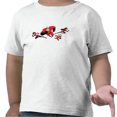 The Flying Incredibles Disney t-shirts