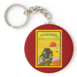 The Flying Merkel ~ Vintage Advertising Poster Key Chain