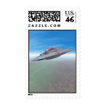 The Flying Saucer Postage