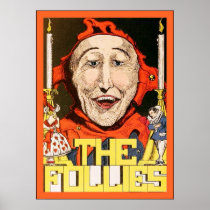 The Follies ~ Vintage Advertising Poster