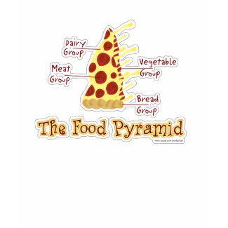 The Food Pyramid Explained T-shirt shirt