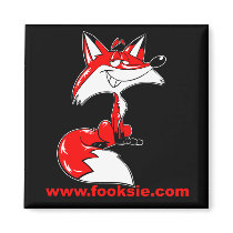 The Fooksie Mascot magnet