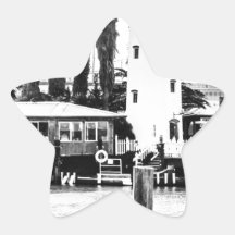 The Forbes Island Lighthouse Stickers