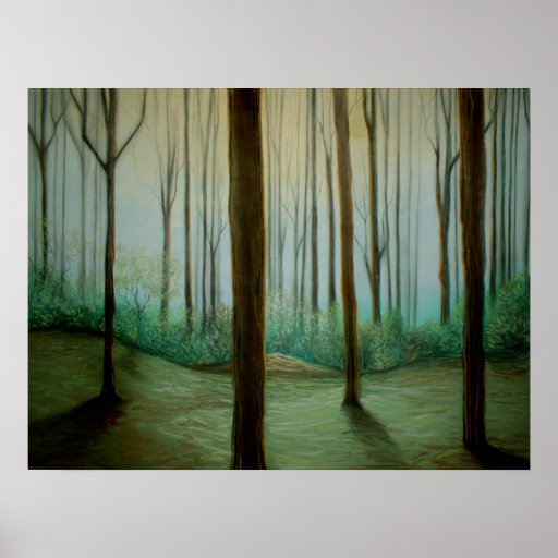 The Forest Art Poster