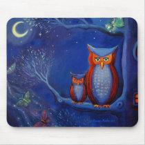 The Forest at Night - Mouse Mat mousepads