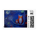 The Forest at Night - US Stamps