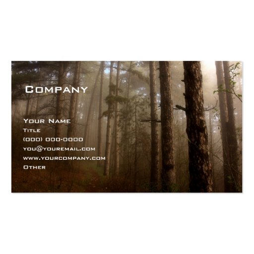 The Forest Business Card