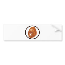 THE FOREST GORILLA BUMPER STICKERS
