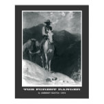 The Forest Ranger Vintage Cowboy Poster