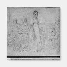 The Forestier Family, 1806 Fridge Magnets