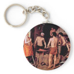 The Forging Volcano By Diego Velázquez Key Chains