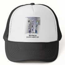 The Fork Police Funny Cartoon Gifts & Collectibles hats