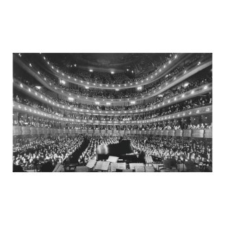 The Former Metropolitan Opera House 39th St 1937 Gallery Wrapped Canvas