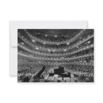 The Former Metropolitan Opera House 39th St 1937 Invites