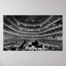 The Former Metropolitan Opera House 39th St 1937 Print
