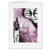 artsprojekt, art, cards, atc, aceo, figure, hands, head, face, ears, watercolor, greeting, sense organ, phiz, duad, sensory receptor, physiognomy, hollerith card, punched card, external body part, meat hooks, couplet, dyad, distich, how-do-you-do, water-colour, water-color, well-wishing, wash drawing, cyberart, work of art, commercial art, artificial flower, graphic art, plastic art, fine art, kiss of peace, clenched fist, good afternoon, military greeting, Card with custom graphic design